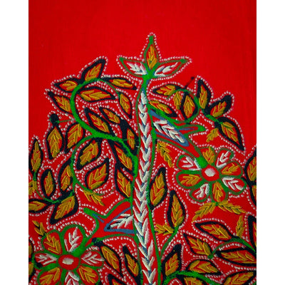 Rogan Heritage Art | Traditional Handcrafted Textile Art – Home Decor on Brown Living™. SKU: ANTRHACBHG. Img 15.