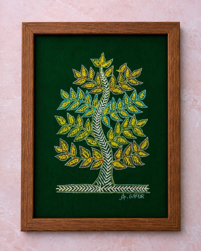 Rogan Heritage Art | Traditional Handcrafted Textile Art – Home Decor on Brown Living™. SKU: ANTRHACBHG. Img 18.