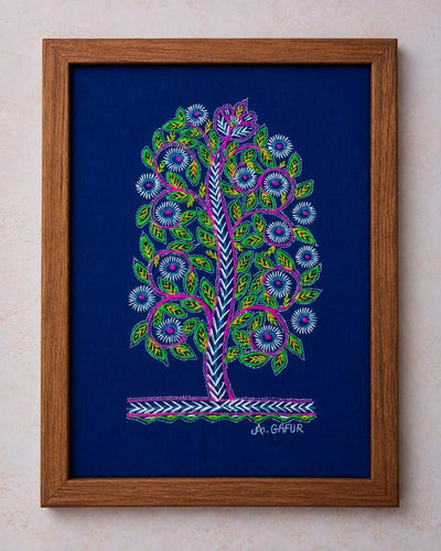 Rogan Heritage Art | Traditional Handcrafted Textile Art – Home Decor on Brown Living™. SKU: ANTRHACBHG. Img 17.