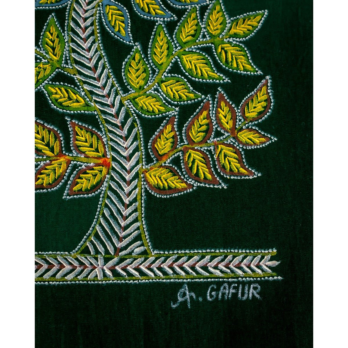 Rogan Heritage Art | Traditional Handcrafted Textile Art – Home Decor on Brown Living™. SKU: ANTRHAEBHG. Img 9.