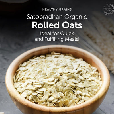 Rolled Oats 600g - Organic & Gluten-Free – Snack Foods on Brown Living™. SKU: 2WG_OR-6H. Img 3.