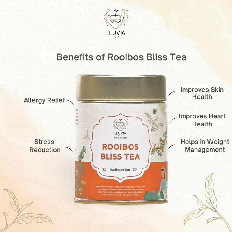 Rooibos Bliss Tea|Relaxation and Antioxidant Benefits - 50g | Verified Sustainable by Brown Living™