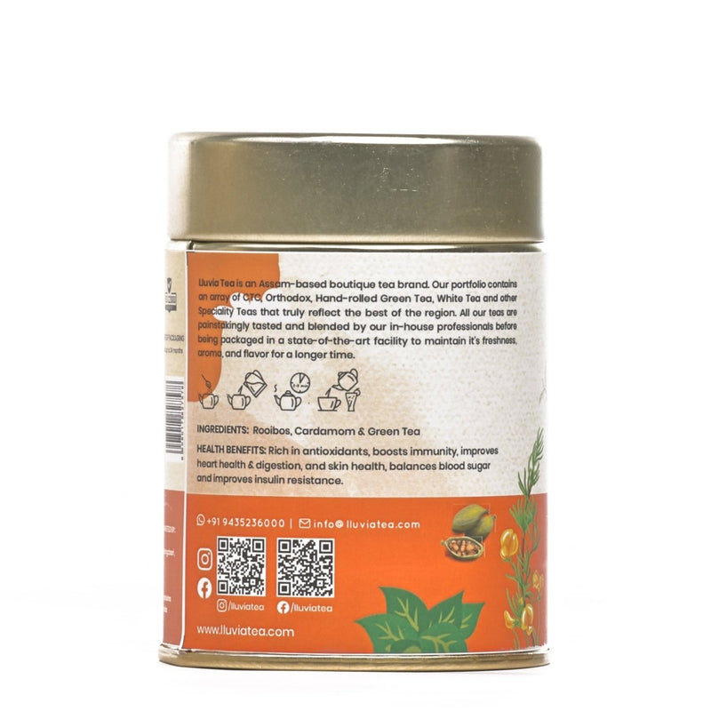 Rooibos Bliss Tea|Relaxation and Antioxidant Benefits - 50g | Verified Sustainable by Brown Living™