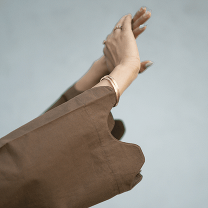 Rooted Whorls Embroidered Co - ord Set for Women | Contemporary Wear – Womens Co - Ord Sets on Brown Living™. SKU: AAYU-00101. Img 4.