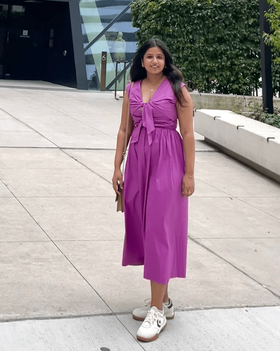 Rosalia Dress – Elegant Cotton Midi Dress for Casual & Evening Wear – Womens Dress on Brown Living™. SKU: ER-ROSALIA-DRS-XS-001. Img 8.