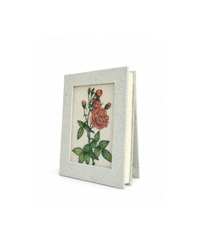 Rose Artwork Gemstone Diary – Decorative Journal for Writing – Notebooks & Notepads on Brown Living™. SKU: DG010. Img 5.