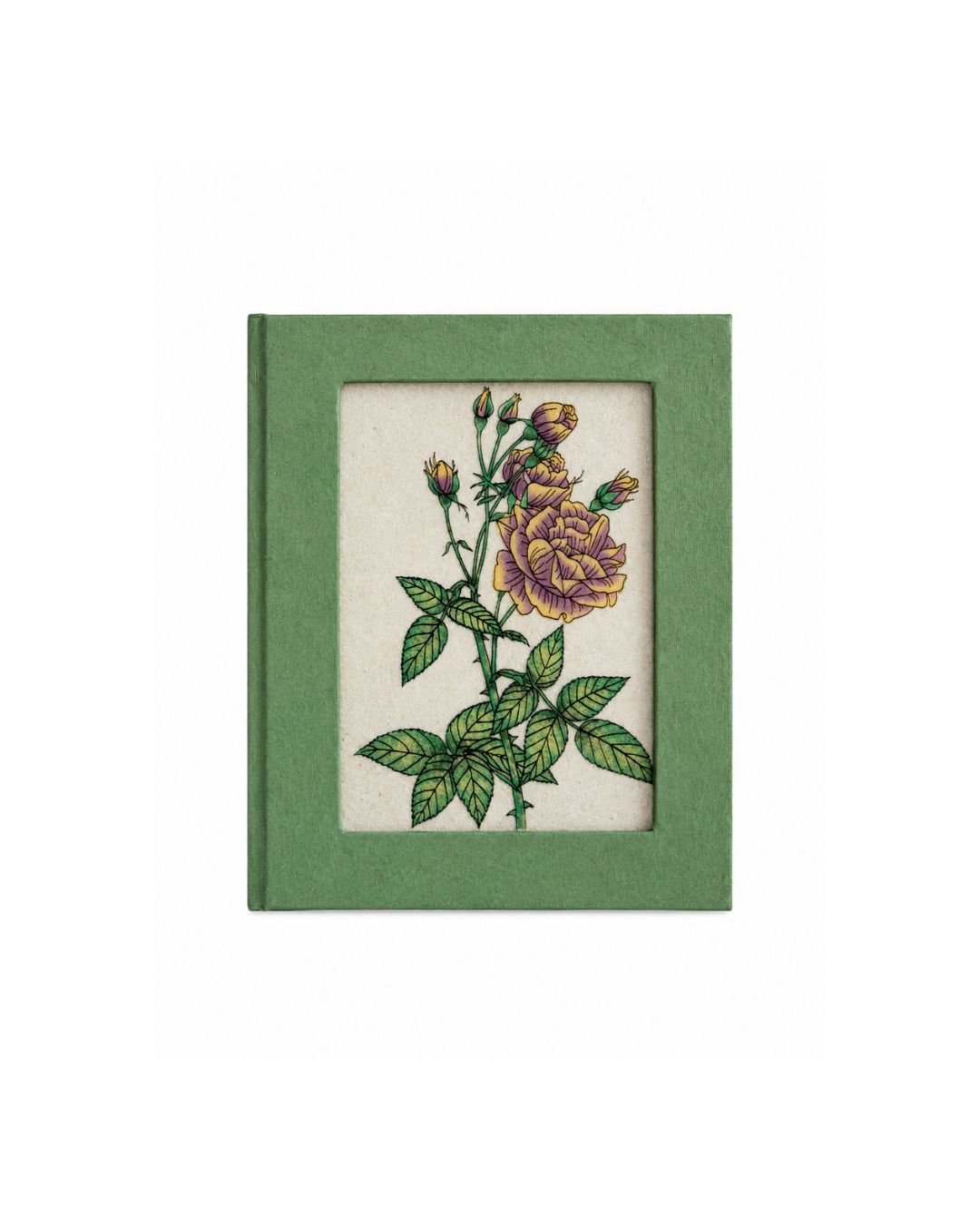 Rose Artwork Gemstone Diary – Decorative Journal for Writing – Notebooks & Notepads on Brown Living™. SKU: DG010. Img 4.
