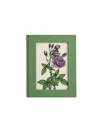 Rose Artwork Gemstone Diary – Decorative Journal for Writing – Notebooks & Notepads on Brown Living™. SKU: DG011. Img 2.