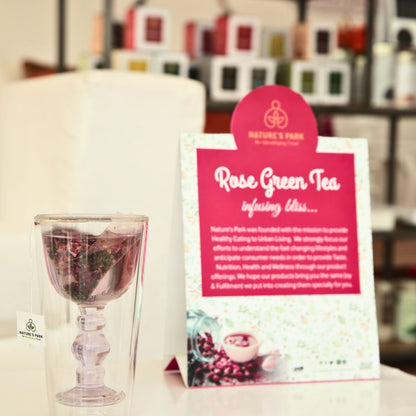 Rose Green Tea Can (125 g) | Verified Sustainable by Brown Living™