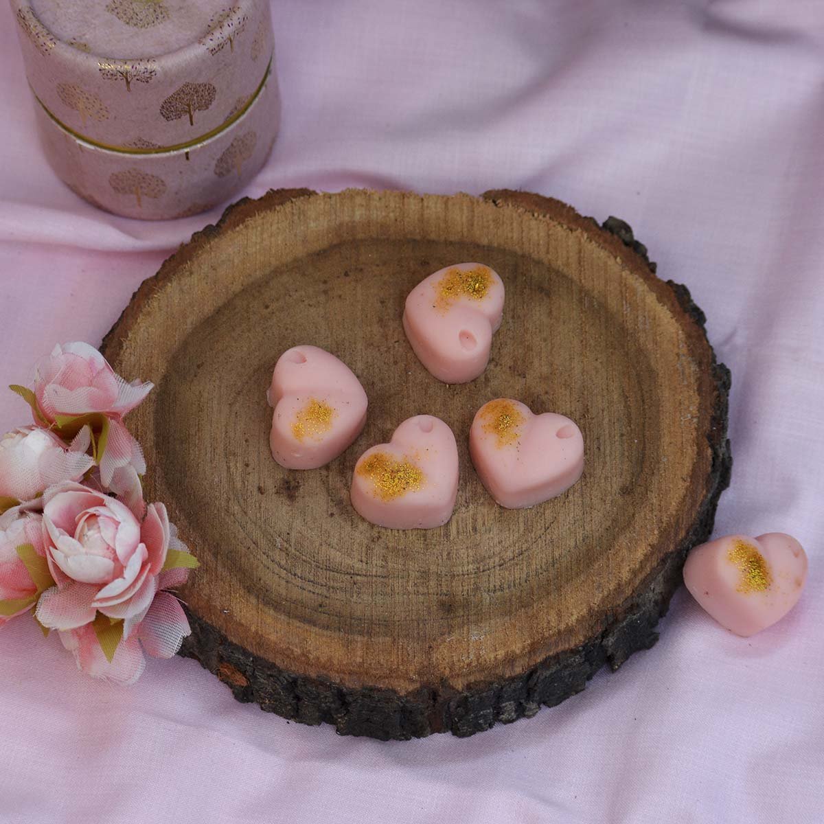 Rose Heart Wax Melts | Verified Sustainable by Brown Living™