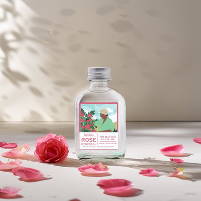 Rose Hydrosol 90ml – After Shave Mist by HERITAGE BOX available on Brown Living™. . SKU: HBRW01. Img 2.