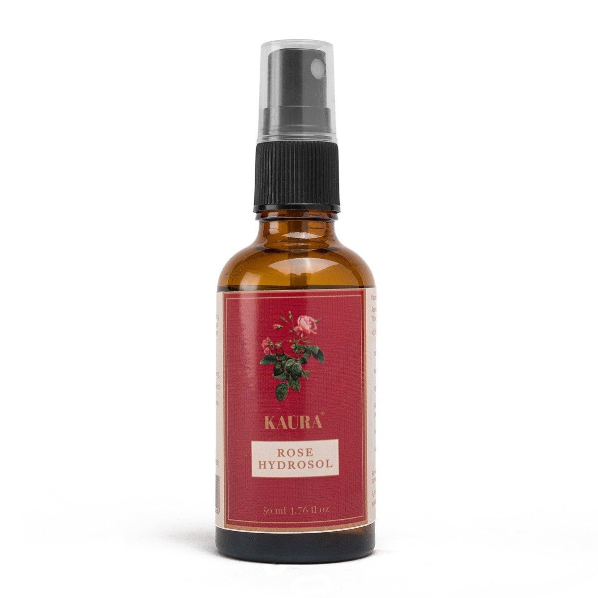 Rose Hydrosol Mist for Hydration & Skin Balance | Toner | 50ml – Face Toner by Kaura available on Brown Living™. . SKU: KI343. Img 1.