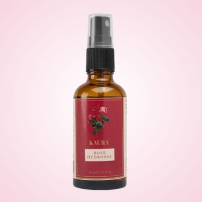 Rose Hydrosol Mist for Hydration & Skin Balance | Toner | 50ml – Face Toner on Brown Living™. SKU: KI343. Img 1.