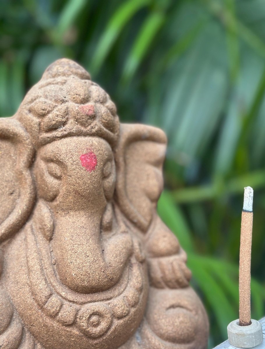 Rose Incense Sticks – Natural Fragrance for Meditation & Puja – Pooja Needs by Gau Nirantar Pvt. Ltd. available on Brown Living™. . SKU: CD108. Img 2.