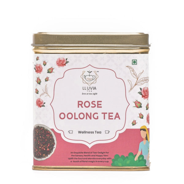 Rose Oolong Tea| Natural Detox and Stress Relief - 50g | Verified Sustainable by Brown Living™