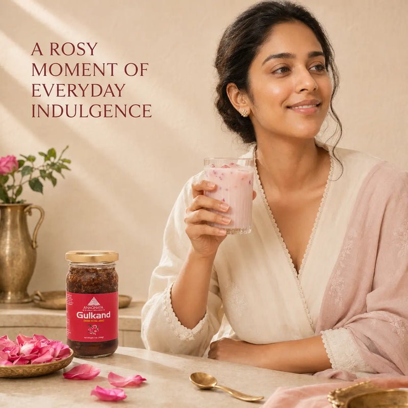 Rose Petals Gulkand | 100% Natural Rose Petal Preserve | 200g – Jams & Spreads on Brown Living™. SKU: 016. Img 10.