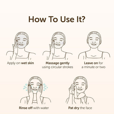 Rosehip & Shea Butter Exfoliating Herbal Scrub for Face & Body - 150g – Face Scrub on Brown Living™. SKU: 3BC_HFS - 15T. Img 3.