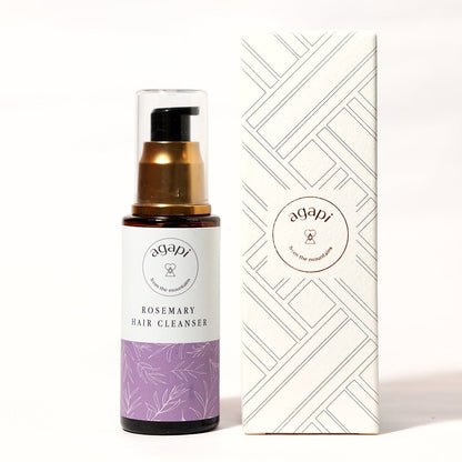 Rosemary Hair Cleanser – Hair Shampoo by Agapi available on Brown Living™. 50ml . SKU: RHC - 014469 - n. Img 3.