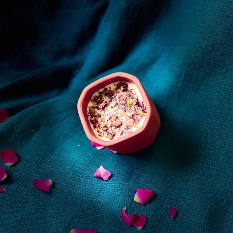 Rowan XL | 5 Wick, 7 wick, Small, Large | Sandalwood Soy wax Candle – Candles & Fragrances by Pravaah India available on Brown Living™. Large . SKU: CAN003_Large_BL. Img 8.