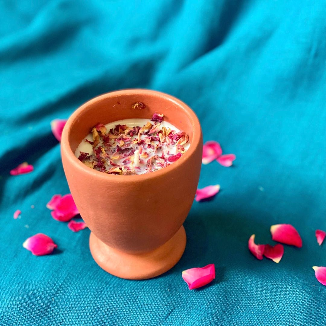 Rowan XL | 5 Wick, 7 wick, Small, Large | Sandalwood Soy wax Candle – Candles & Fragrances by Pravaah India available on Brown Living™. Large . SKU: CAN003_Large_BL. Img 7.