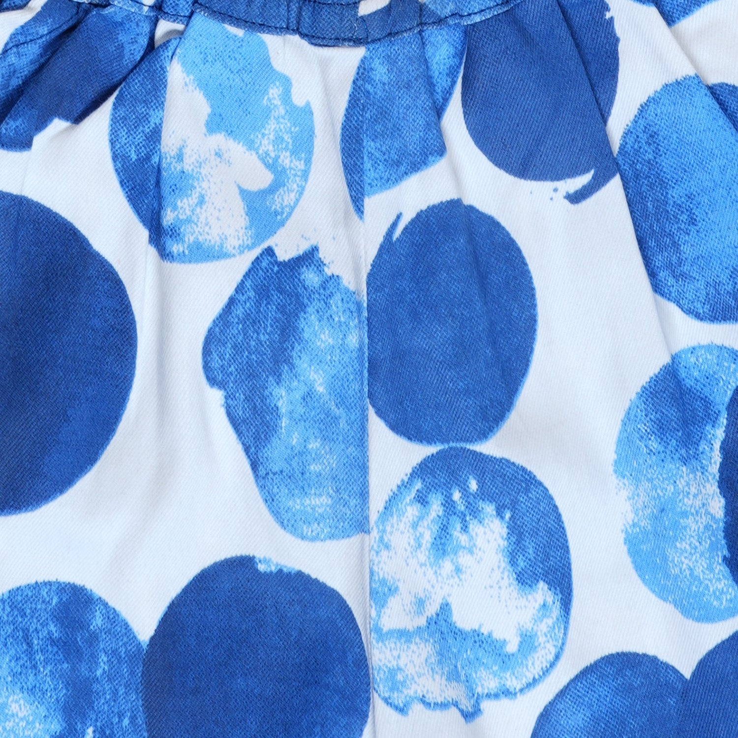 Royal Blue Top & Printed Shorts Set For Girls | Regular Fit – Kids Daywear Sets on Brown Living™. SKU: PG163_1. Img 7.