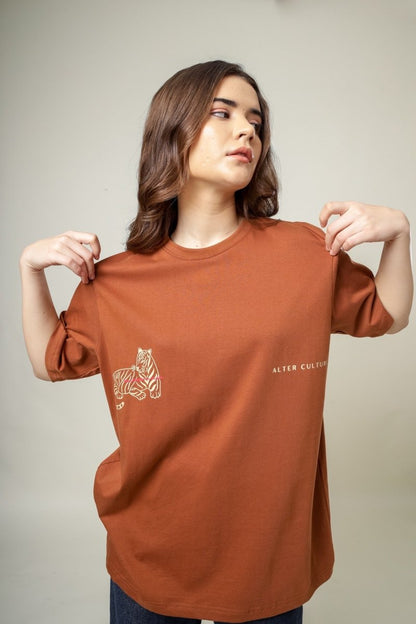 Rust Alter Culture Organic Cotton T-Shirt | Verified Sustainable by Brown Living™