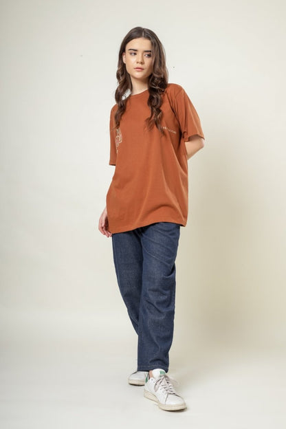 Rust Alter Culture Organic Cotton T-Shirt | Verified Sustainable by Brown Living™