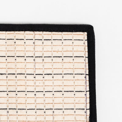 Saad Hand - Woven Passport Holder | Artisan Travel Document Sleeve – Passport Wallet on Brown Living™. SKU: S24WSAADPASS215-BR. Img 9.