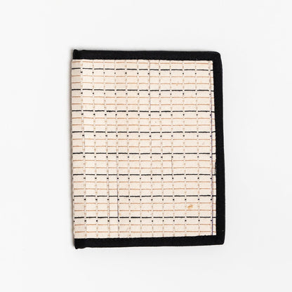 Saad Hand - Woven Passport Holder | Artisan Travel Document Sleeve – Passport Wallet on Brown Living™. SKU: S24WSAADPASS215-CB. Img 4.