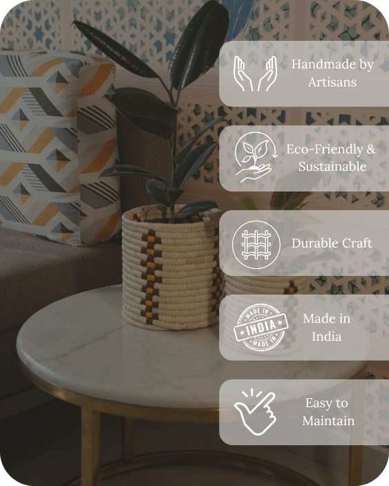 Sabai Grass Planters | Set of 2 – Baskets & Boxes on Brown Living™. SKU: C0_sab_00012. Img 8.