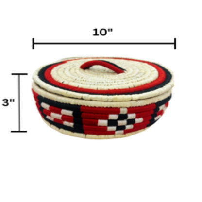 Sabai Grass Roti Box – Baskets & Boxes by Swadeh available on Brown Living™. Midnight Flame . SKU: C0_sab_00034. Img 15.