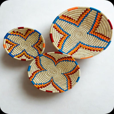 Sabai Grass Wall Plates | Set of 3 – Wall Decor on Brown Living™. SKU: C0_sab_00043. Img 9.