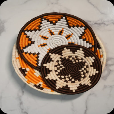 Sabai Grass Wall Plates | Set of 3 – Wall Decor by Swadeh available on Brown Living™. Forest Whispers . SKU: C0_sab_00001. Img 15.