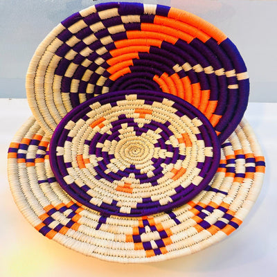 Sabai Grass Wall Plates | Set of 3 – Wall Decor on Brown Living™. SKU: C0_sab_00004. Img 30.