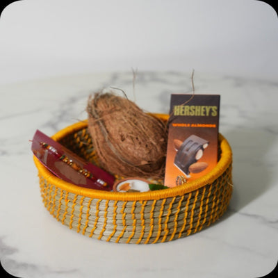 Sabai Multi - purpose Grass Basket | Set of 2 – Baskets & Boxes on Brown Living™. SKU: C0_sab_00052. Img 8.