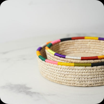 Sabai Multi - purpose Grass Basket | Set of 2 – Baskets & Boxes on Brown Living™. SKU: C0_sab_00053. Img 12.