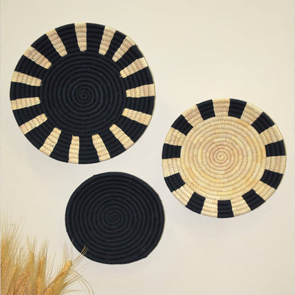 Sabai Wall Baskets – Home Decor by DHARINI available on Brown Living™. Mustard Green . SKU: SBWBAS024B. Img 6.