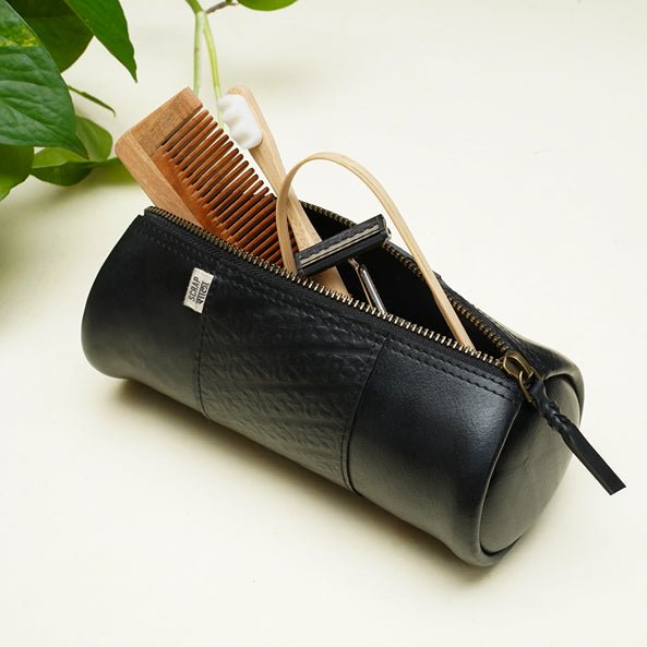 Safar Upcycled Multipurpose Water - proof Zip Pouch | Verified Sustainable by Brown Living™