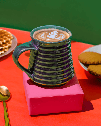 Sage Rage Mug (Set of 2) | Ceramic Coffee & Tea Mugs – Cups & Saucers on Brown Living™. SKU: MS-DRK-0029-MUG. Img 2.