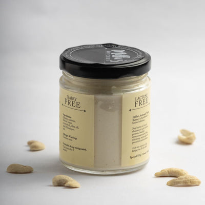 Salted Butter | Artisanal Cashew & Almond Milk Butter (Palm - Oil Free) – Jams & Spreads on Brown Living™. SKU: BU02SB. Img 5.