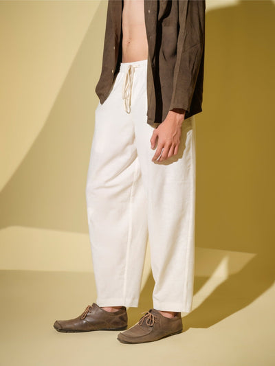 Samatva - Kala Cotton Pant – Mens Pants on Brown Living™. SKU: VDYPT6S001M5004. Img 2.