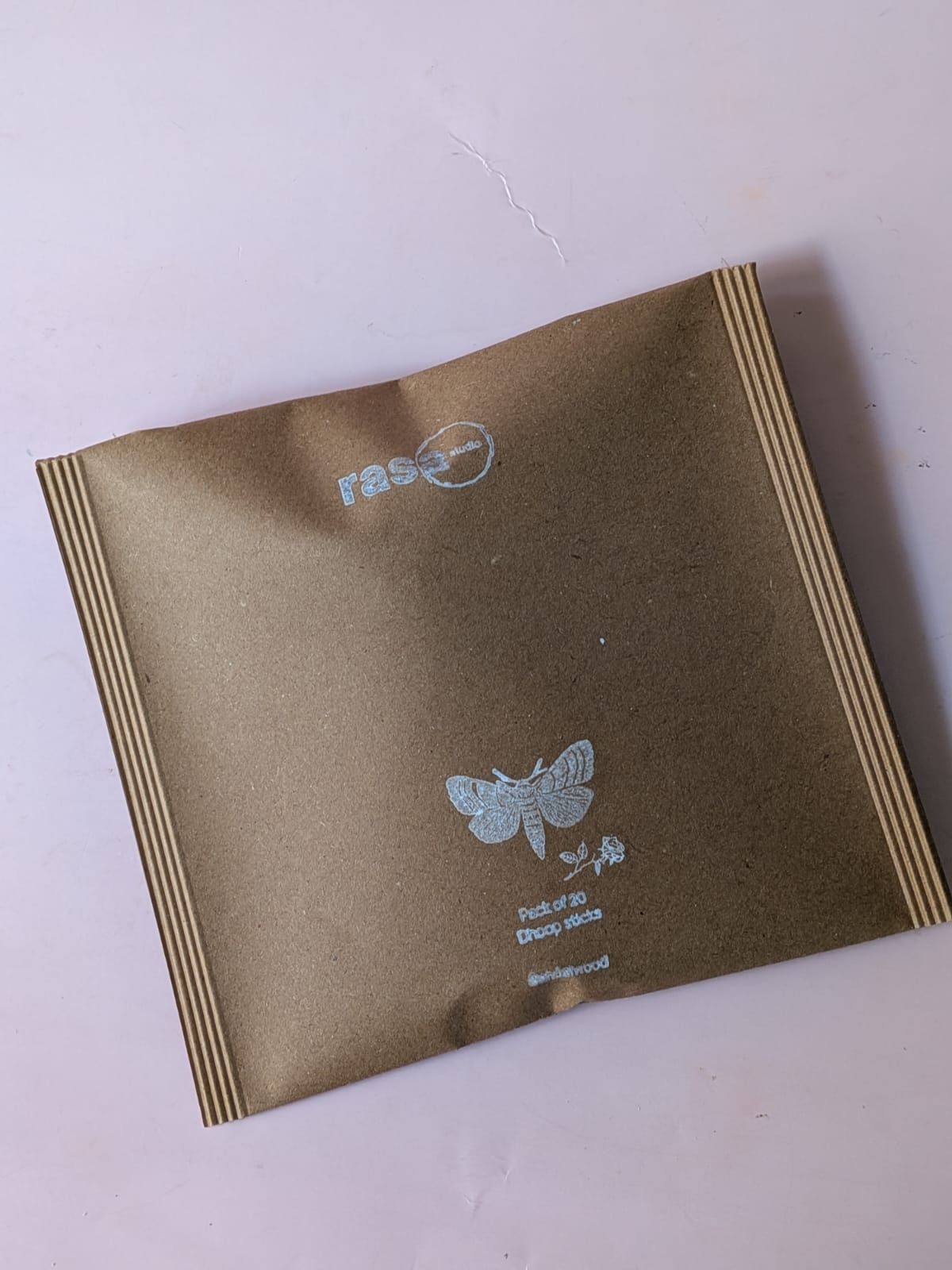 Sandalwood Dhoop Sticks | Warm & Sacred Incense – Pooja Needs on Brown Living™. SKU: EMDS03. Img 2.