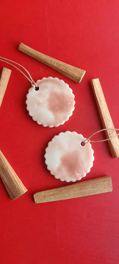 Sandalwood Wax Sachet - Scented Block – Candles & Fragrances on Brown Living™. SKU: SWWS01_N. Img 10.