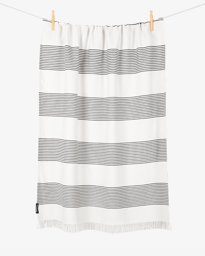 Bamboo & Cotton Blend Woven Beach Towel | Sandbar – Bath Linens on Brown Living™. SKU: WBT010. Img 6.