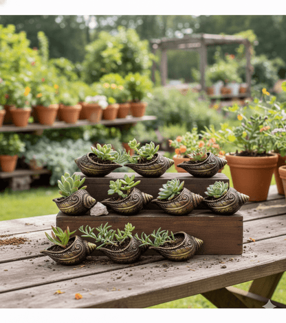 Sankh Planter 5 Inch | Decorative Terracotta Indoor & Outdoor Pot – Home & Garden on Brown Living™. SKU: PL15-12. Img 20.