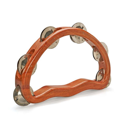 Half - moon Tambourine | Verified Sustainable by Brown Living™