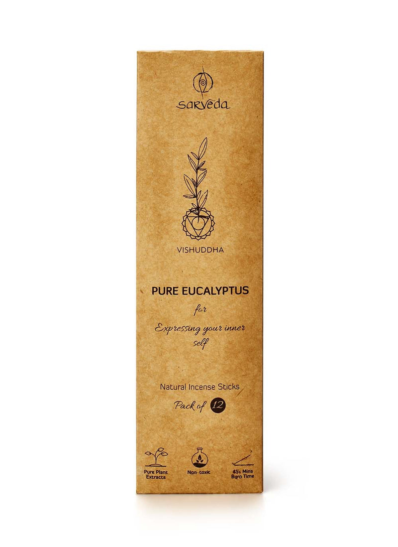 Buy Pure Eucalyptus Incense Stick | Shop Verified Sustainable Pooja Needs on Brown Living™