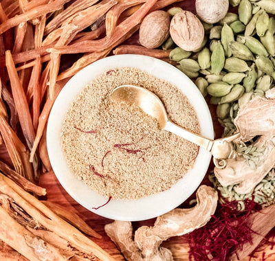 Ayurvedic Shatavari Powder for Wellness – Health & Energy Drinks on Brown Living™. SKU: Shata_100gms991. Img 3.