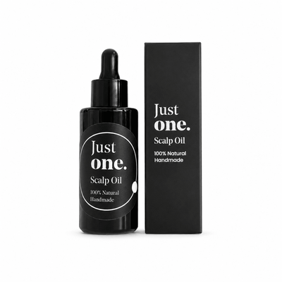 Scalp Oil 50ml | Natural Nourishing Oil for Healthy Scalp Care – Hair Oil on Brown Living™. SKU: JO-1. Img 1.