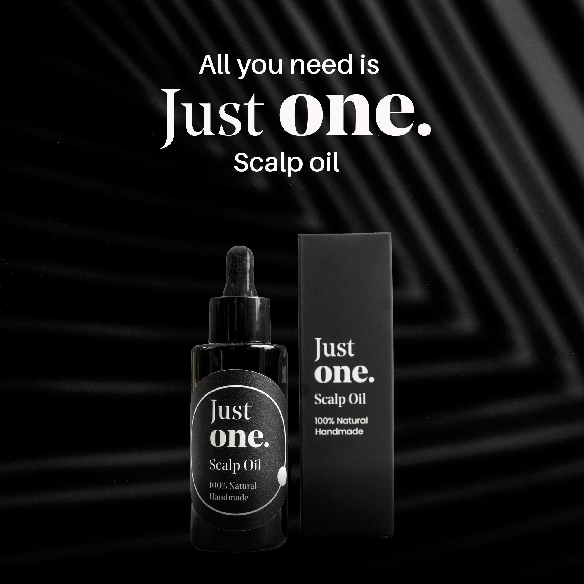 Scalp Oil 50ml | Natural Nourishing Oil for Healthy Scalp Care – Hair Oil on Brown Living™. SKU: JO-1. Img 2.